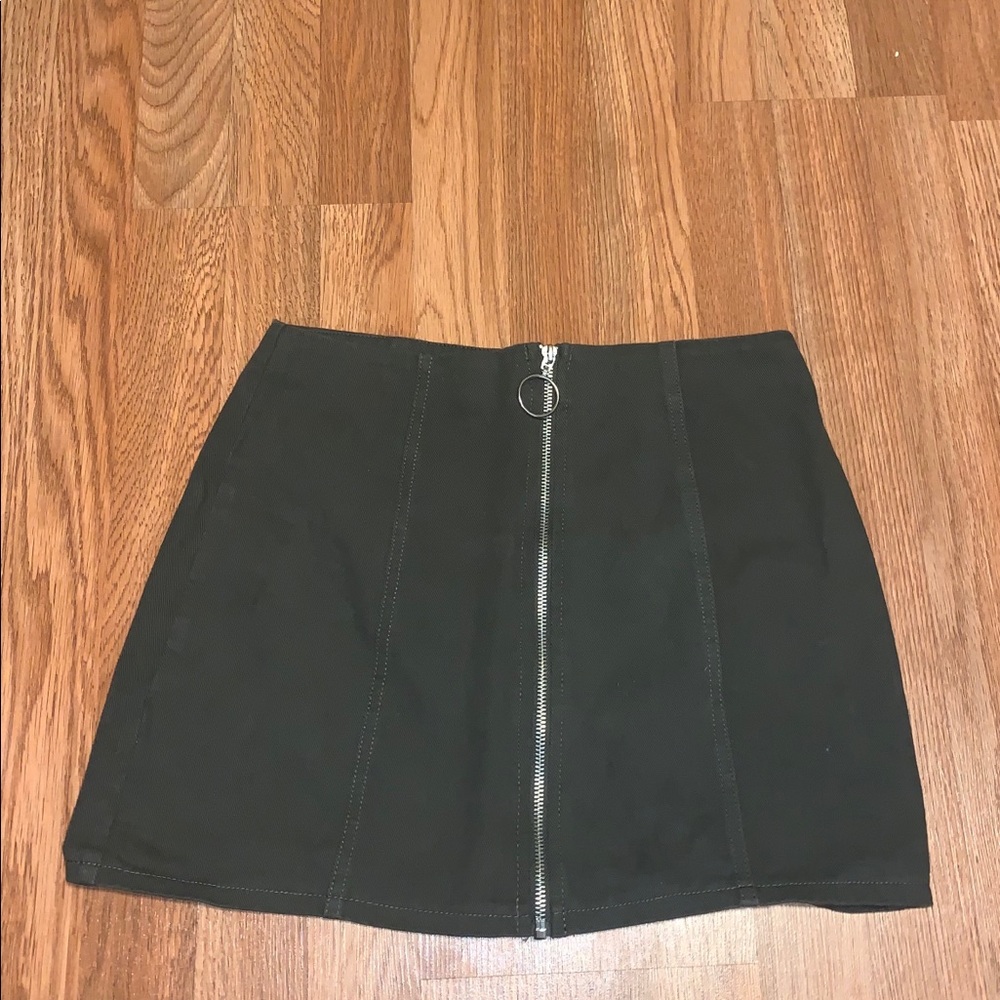 A mini skirt